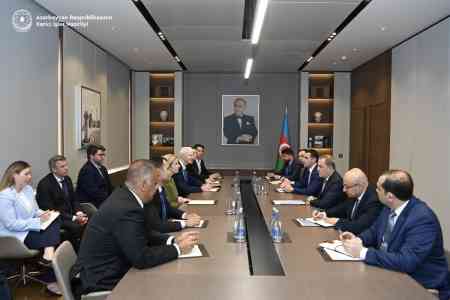 Ադրբեջանի ԱԳ նախարարը Միջին միջանցքի շուրջ բանակցություններ է վարել ԱՄՆ-ի հավաստագրված առևտրային առաքելության ներկայացուցիչների հետ