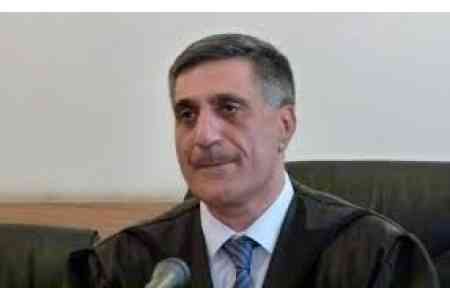 Արմեն Դանիելյանն ընտրվել է Վճռաբեկ դատարանի քրեական գործերի պալատի դատավոր