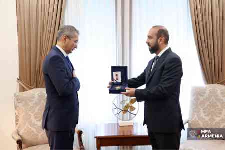 Armenia MFA awards the Order of Friendship to Kazakh ambassador 
