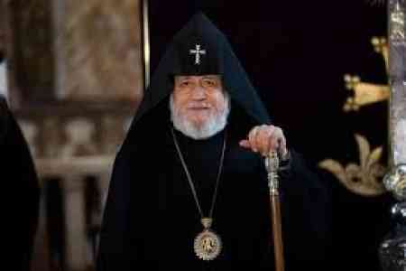 Catholicos of All Armenians to meet with Pope