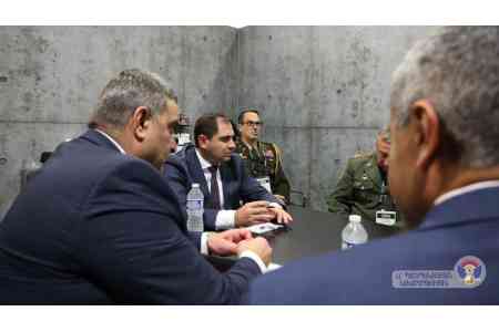 New military uniform design for  Armenian Armed Forces discussed in  U.S.