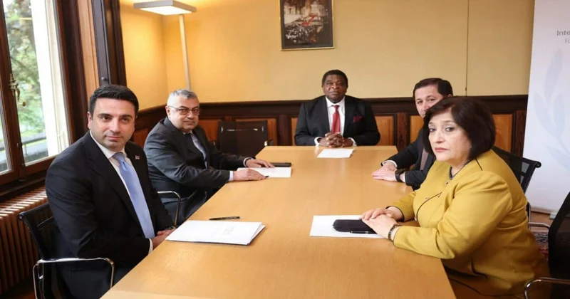 RA NA Speaker, Azerbaijani Parliament Head to meet in Geneva