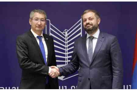 Հայաստանն ու Ղազախստանը ուսումնասիրում են առևտրատնտեսական համագործակցության ընդլայնման հնարավորությունները։