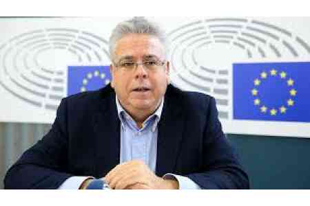 European MP calls arrests in Armenia for expressing opinions  unacceptable
