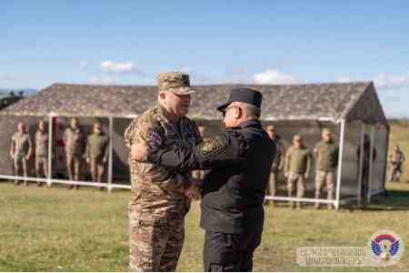 Delegation of RA Military Police attends exercise of Georgian  counterparts 