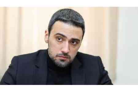 Срок уголовного преследования за фразу <по-своему>, высказанную Самвелом Карапетяном, истекает 17 ноября: Арам Вардеванян