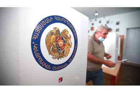 Vaharshapat elections preliminary returns: ruling party Civil  Contract wins 