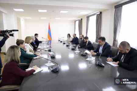 Armenian FM, U.S. Undersecretary of State discuss bilateral strategic  cooperation 