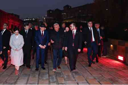 Armenian premier attends opening ceremony of Red Bridge 