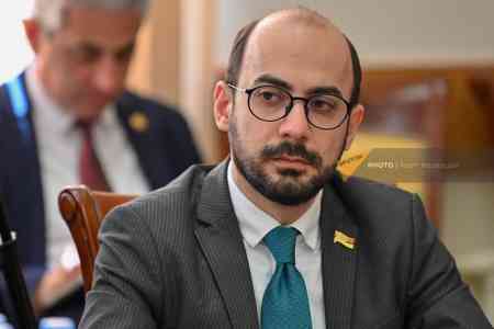 Վաշինգտոնում Հայաստանի ու Ադրբեջանի միջեւ խաղաղության համաձայնագրի նախաստորագրումից հետո խաղաղությունն այլեւս իրականություն է․ ԱԺ պատգամավոր