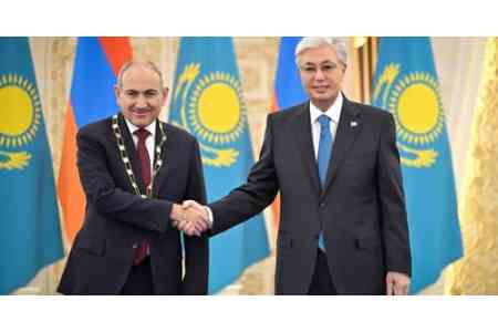 Kassym-Jomart Tokayev considers Nikol Pashinyan a 