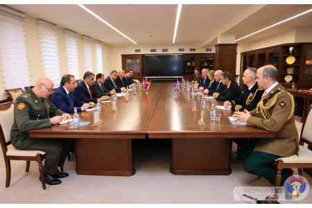 Հայաստանն ու Միացյալ Թագավորությունը քննարկել են պաշտպանական համագործակցության հարցեր