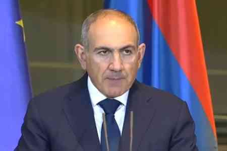 Пашинян выразил благодарность ФРГ за поддержку усилий, направленных на институционализацию мира между Арменией и Азербайджаном