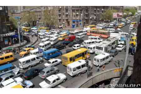 2026 թվականի սկզբին կընդունվի Երևանի երթևեկության ծանրաբեռնվածության նվազեցմանն ուղղված գործողությունների ծրագիր