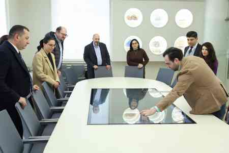 RA Prosecutor Gen visits YSU research and education centers, labs