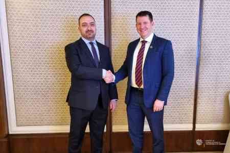 Հայաստանի ԱԳՆ գլխավոր քարտուղարն Էստոնիայի ԱԳՆ գործընկերոջ հետ քննարկել է երկու երկրների միջև համագործակցության հետագա խորացումը