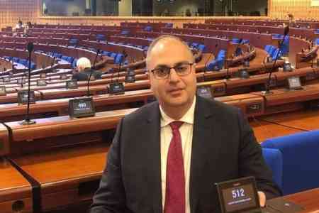 Վլադիմիր Վարդանյանն ընտրվել է ԵԽԽՎ Կանոնակարգի, էթիկայի և անձեռնմխելիության հանձնաժողովի նախագահ