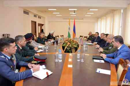 Հայաստանն ու Հնդկաստանը քննարկել են ռազմատեխնիկական համագործակցության հարցեր