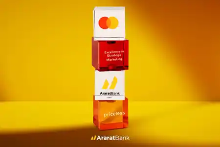 ԱրարատԲանկն արժանացել է Mastercard-ի «Excellence in Strategic Marketing մրցանակին