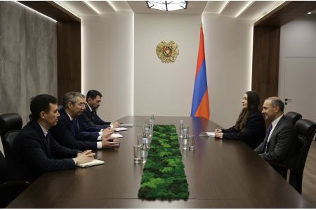 RA Security Council Chief, Kazakh Ambassador discuss bilateral  cooperation 