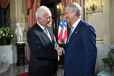 Президент РА: Армения заинтересована в углублении сотрудничества с Чили и странами Южной Америки