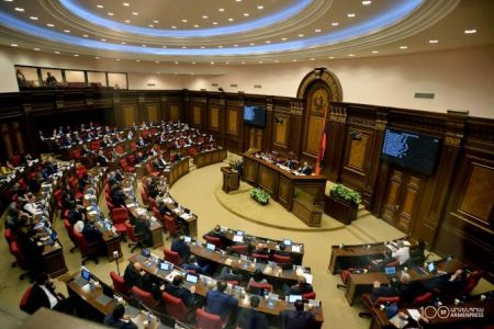 Очередной инцидент произошел  в стенах Национального Собрания Армении