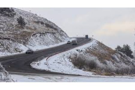 Roads in Armenia mostly passable