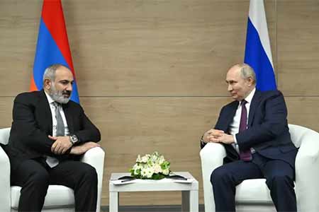 Պուտինը հույս ունի, որ ՌԴ-ն ու Հայաստանը կպահպանեն հարաբերությունների ամրապնդման տրամադրվածությունը
