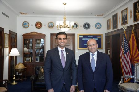 RA ambassador, U.S. Congressman discuss bilateral relations ageda 