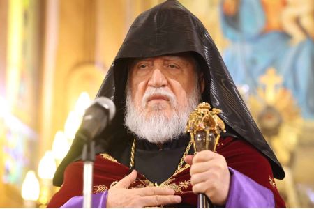  Aram I calls on Turkey to recognize Armenian Genocide and provide  reparations