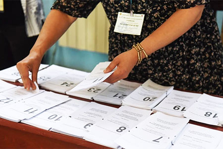 По положению на 17.00 на парламентских выборах в Армении выше всего явка оказалась в Вайоц Дзоре и Тавуше.