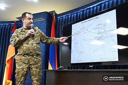 Глава ГШ: присутствие вооруженных сил Азербайджана на суверенной территории Армении не может не вызывать озабоченности