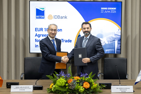 BSTDB and IDBank Sign EUR 10 million Financing Package  to Support SMEs and Trade in Armenia