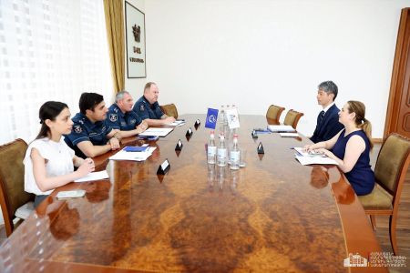 Замглавы МВД Армении обсудил с представителем офиса JICA вопросы двухсторонней повестки