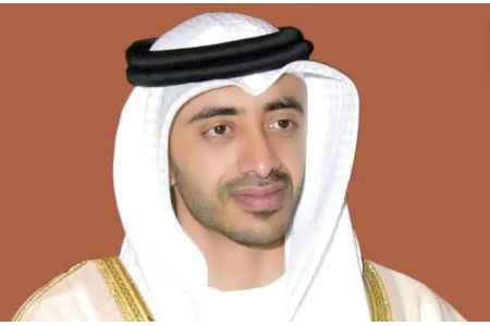 Глава МИД ОАЭ поздравил своего армянского коллегу с переназначением на должность министра ИД