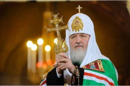 Патриарх Кирилл поздравил Гарегина II с 75-летием