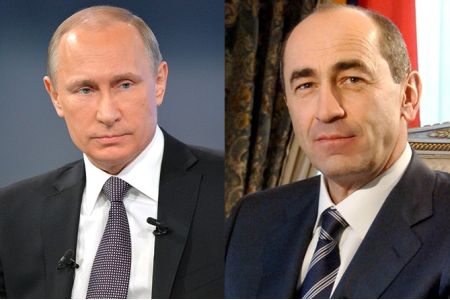 Պուտինը շնորհավորել է Ռոբերտ Քոչարյանին՝ ծննդյան օրվա կապակցությամբ
