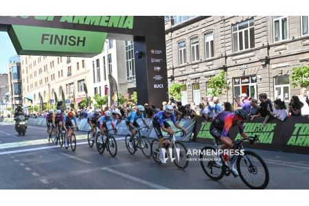 «Tour of Armenia»-ում առաջին տեղը զբաղեցրեց իտալացի հեծանվորդ Սիմոնե Ռաչանին