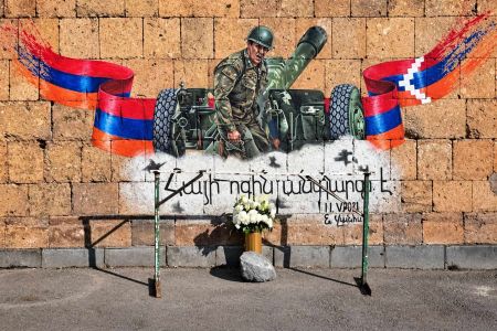 Yerevan Mayor`s Press Secretary: Options for preserving the mural of 44-Day War hero Albert Hovhannisyan will be considered