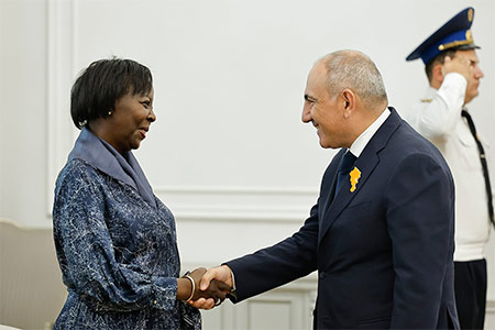 Pashinyan and Mushikiwabo discussed preparations for the International Francophonie Games
