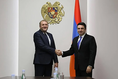 The Secretary of the Security Council of Armenia held a meeting with the Head of the EU Partnership Mission to Armenia.