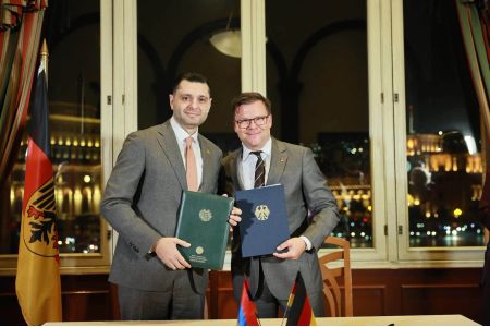 Армения и Германия подписали декларацию о сотрудничестве в сфере охраны окружающей среды